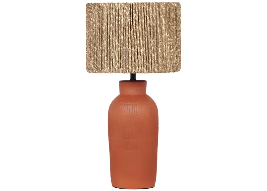 Atrani Natural Terracotta Table Lamp