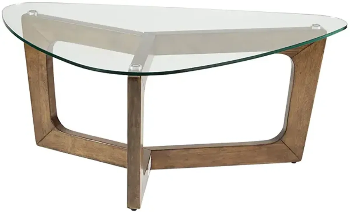 INK+IVY Walker Brown Coffee Table