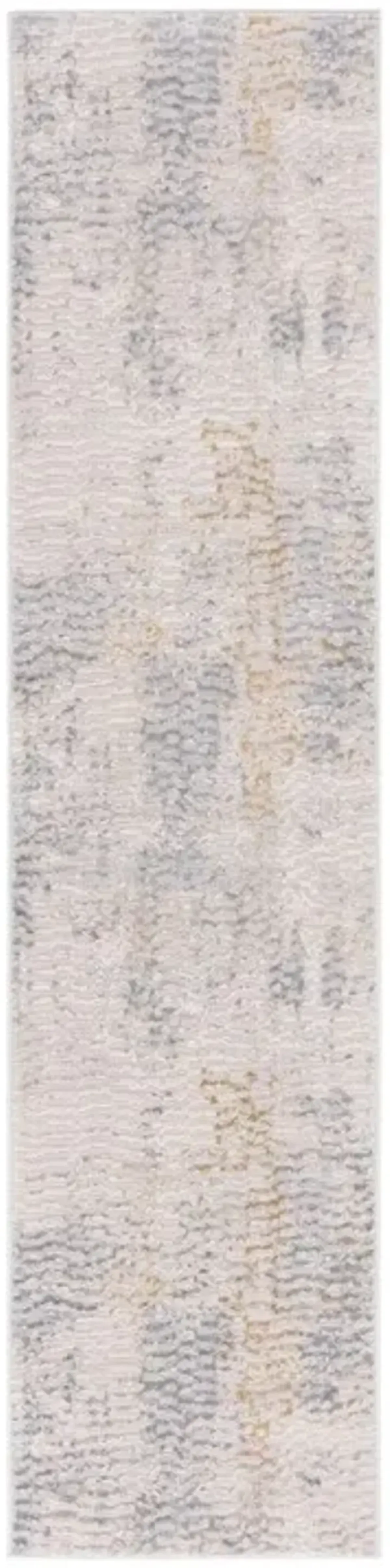 PALMA 352 Grey 2'-2' X 9' Runner Rug