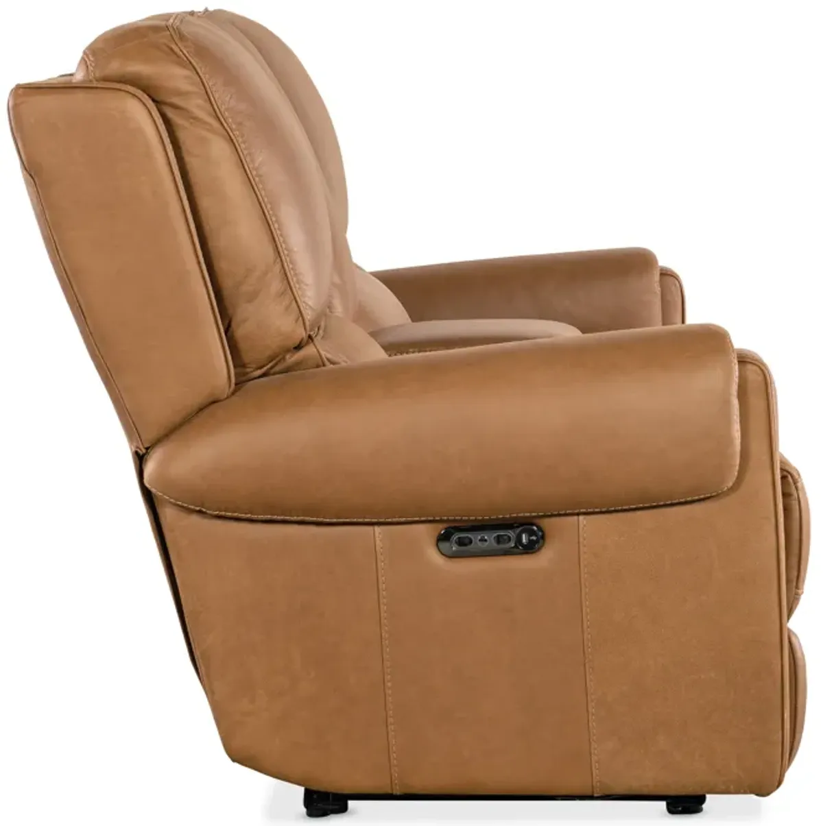 Somers Power Console Loveseat w/Power Headrest