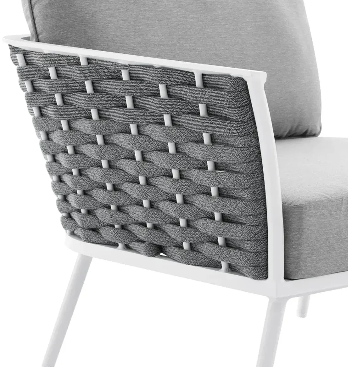 Stance Outdoor Patio Aluminum Left-Facing Armchair