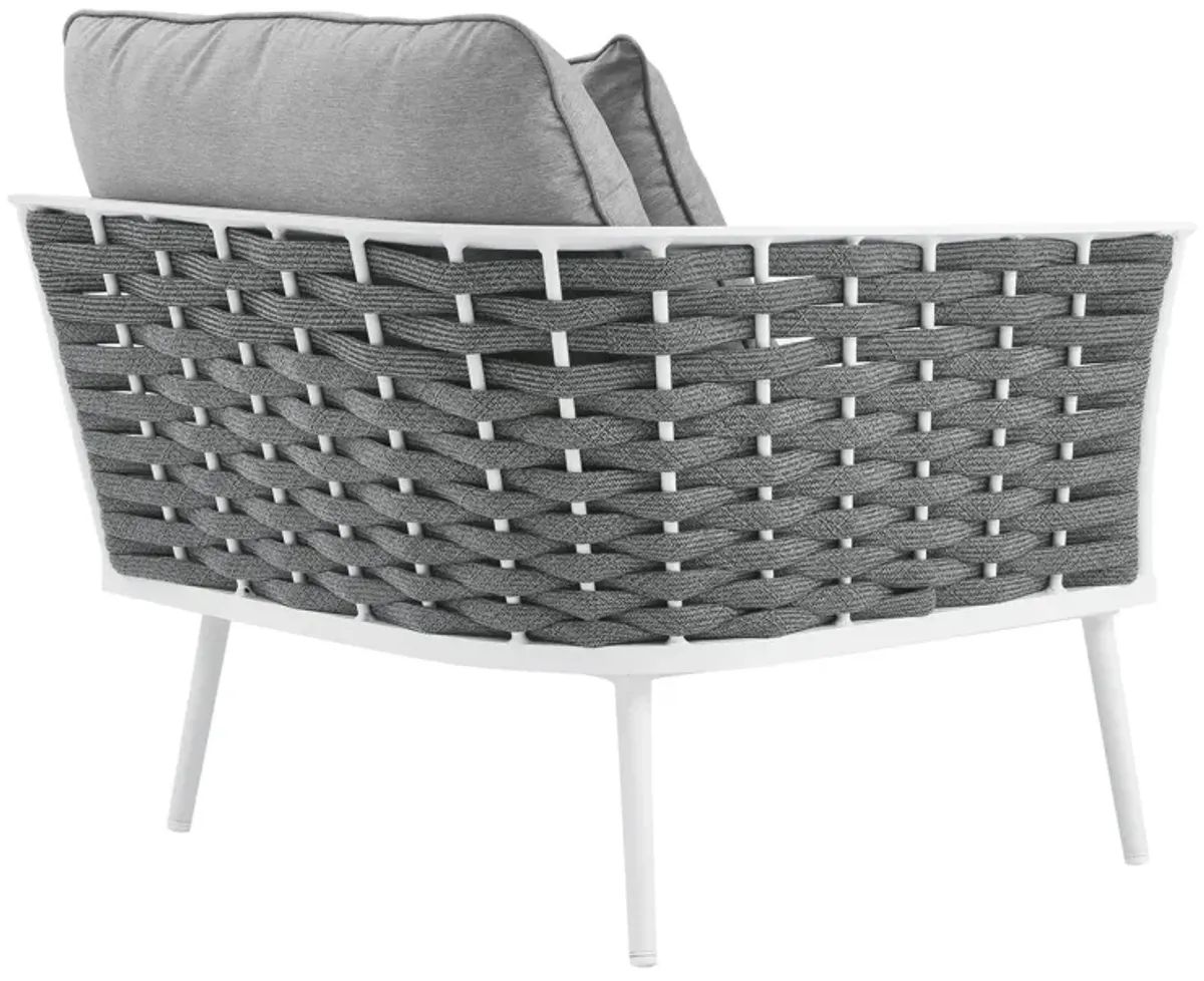 Stance Outdoor Patio Aluminum Left-Facing Armchair