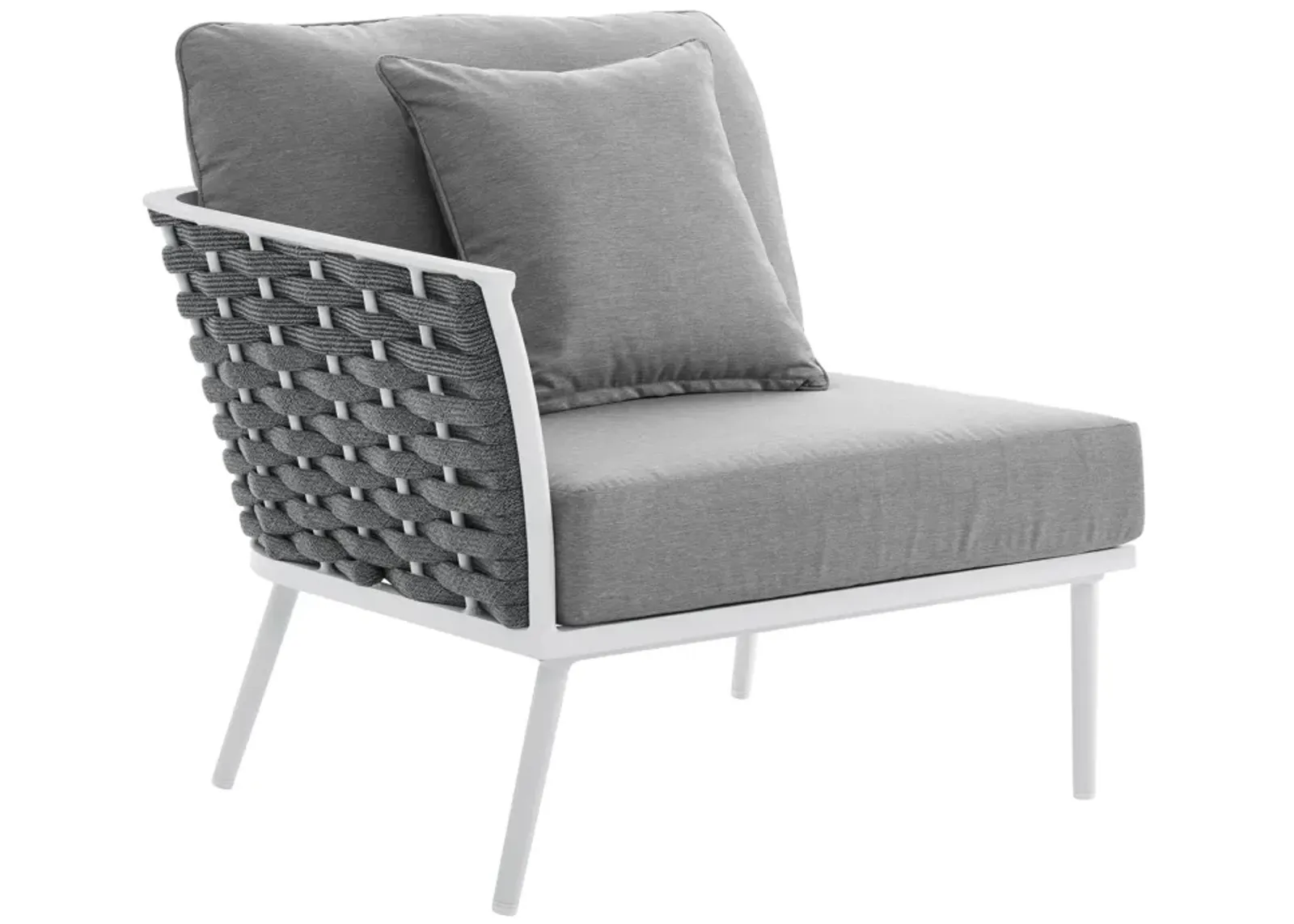 Stance Outdoor Patio Aluminum Left-Facing Armchair