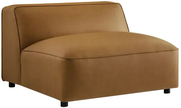 Auren Upholstered Vegan Leather Modular Armless Chair by Modway