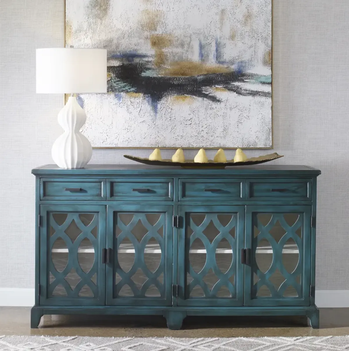 Oksana Wooden Credenza