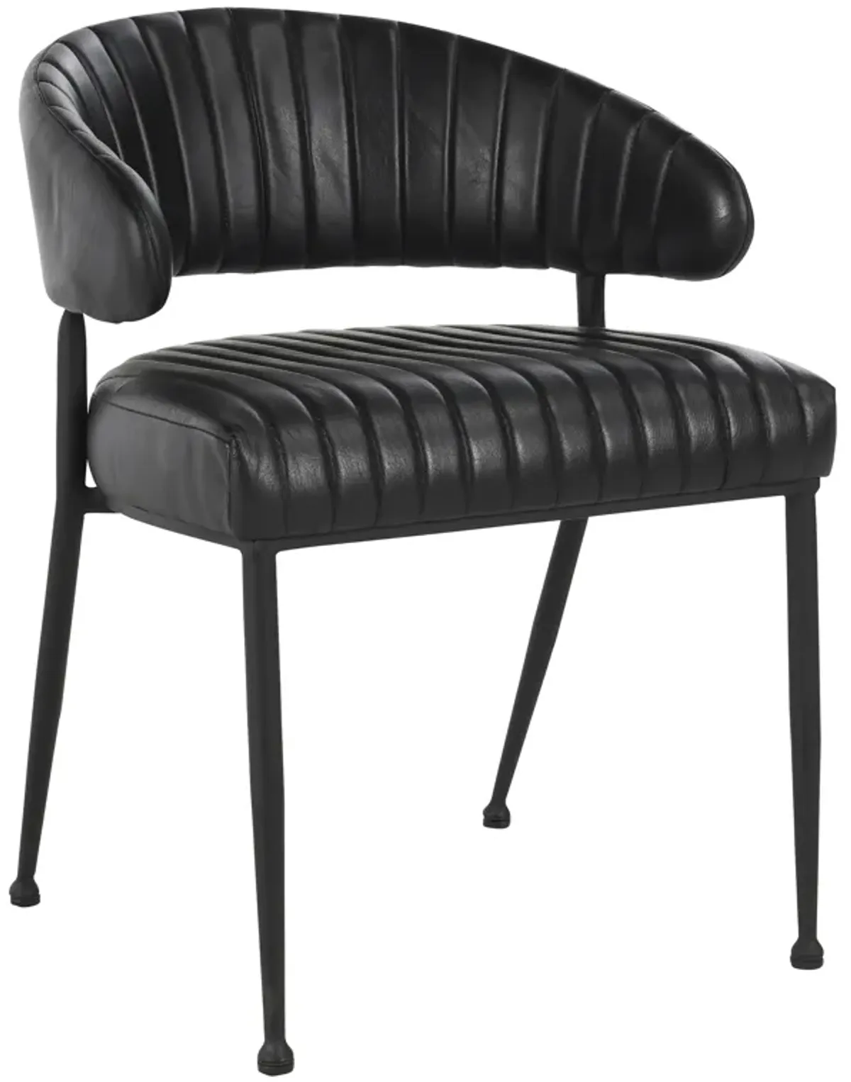 Umbria Dining Chair in Jet Black