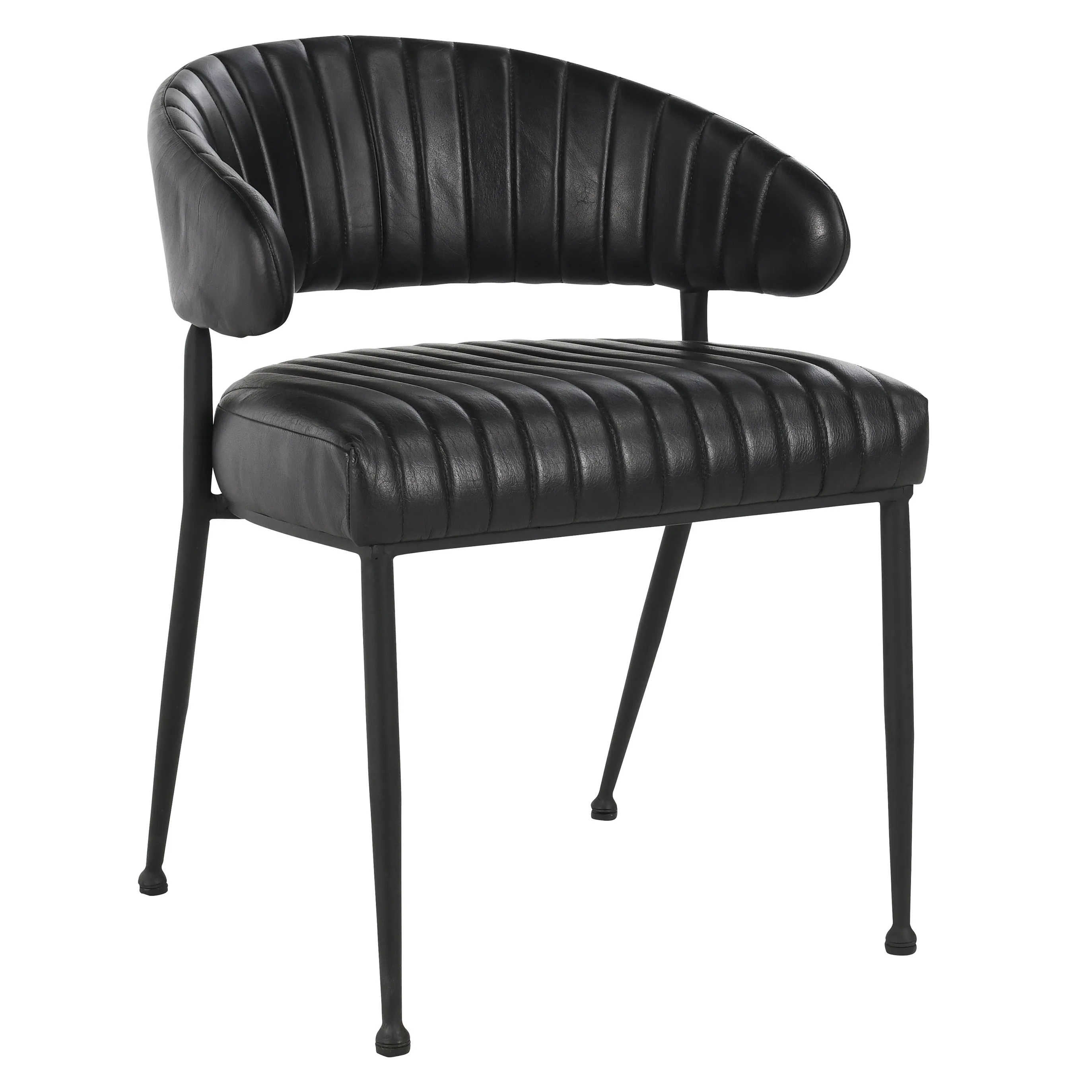 Umbria Dining Chair in Jet Black