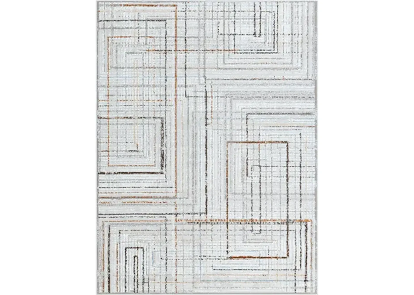 Mood MDD-2323 5'3" x 7' Machine Woven Rug