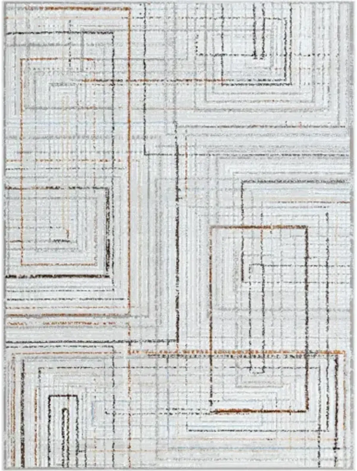 Mood MDD-2323 5'3" x 7' Machine Woven Rug