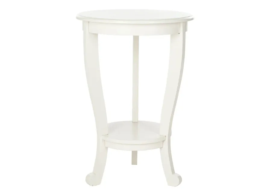 MARY PEDESTAL SIDE TABLE