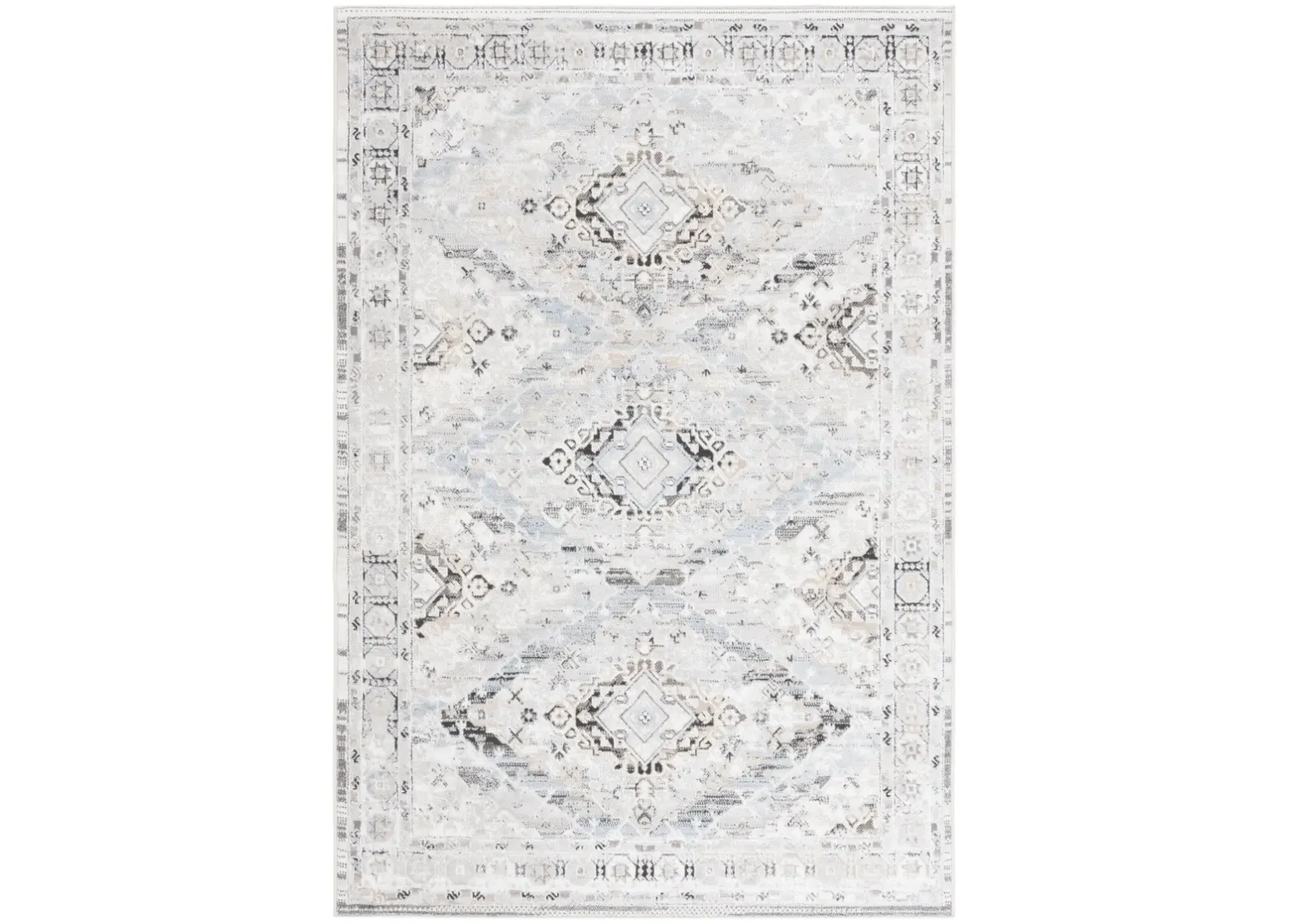 QUINCY 114 IVORY  5'-3' x 7'-6' Medium Rectangle Rug