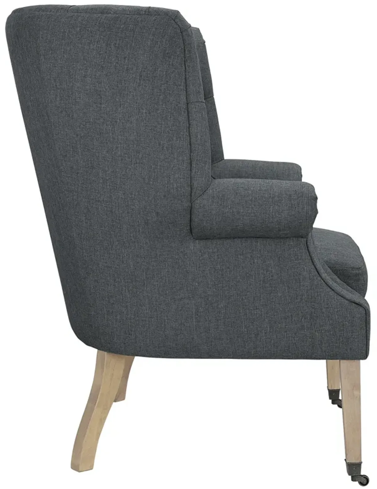 Chart Upholstered Fabric Lounge Chair