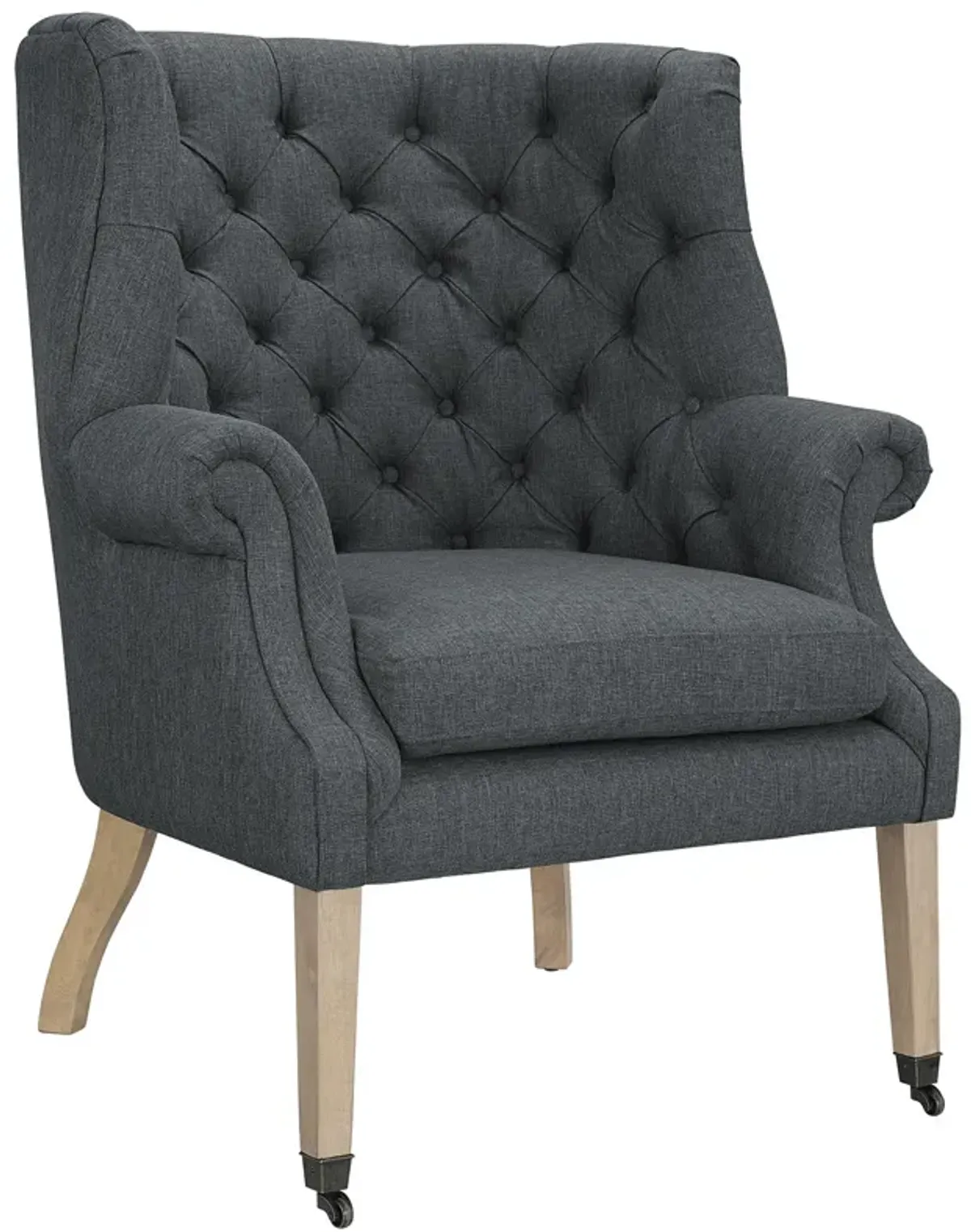 Chart Upholstered Fabric Lounge Chair