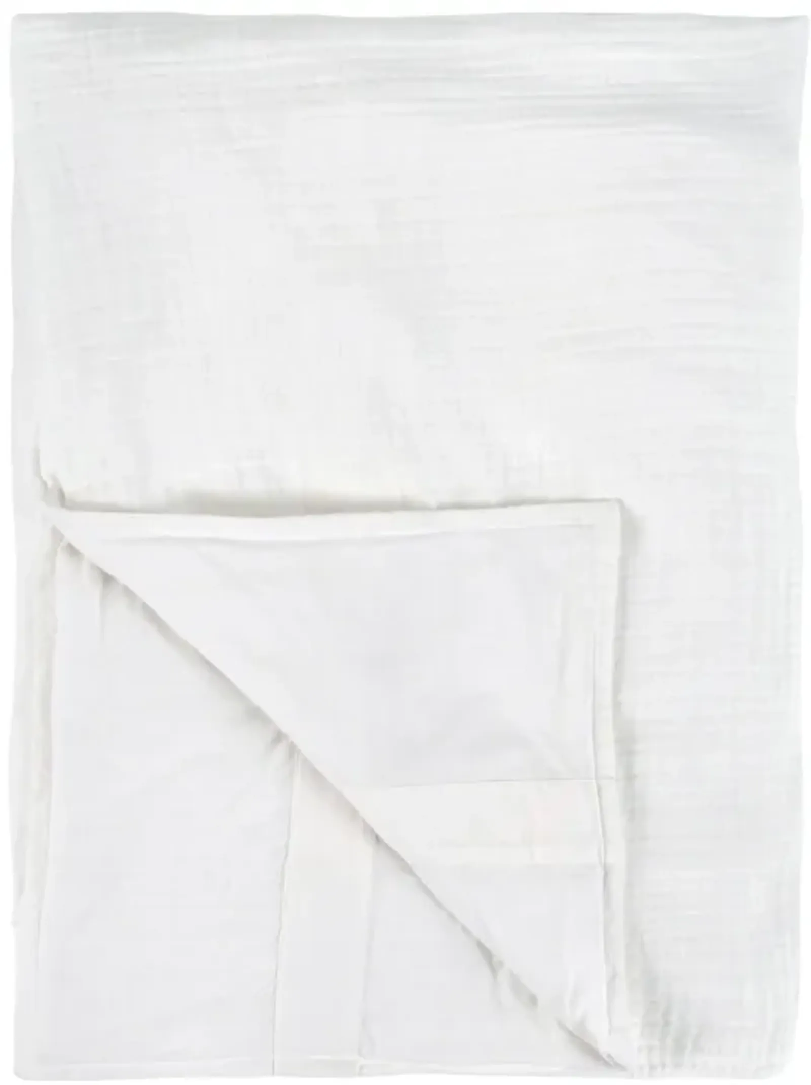 Camille Linen King Duvet , White