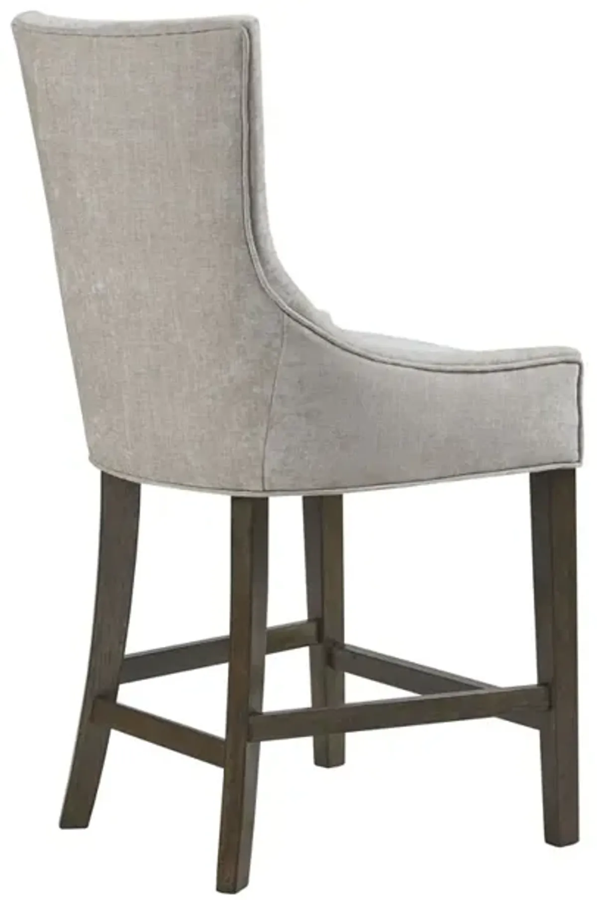 Madison Park Signature Ultra Cream 25.5" Upholstered Counter Stool