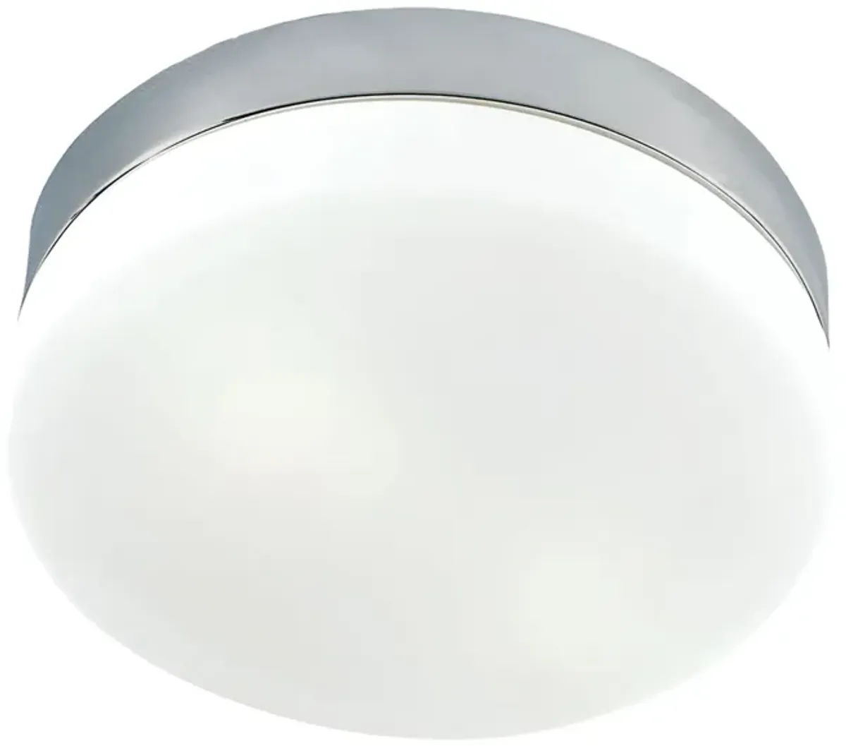 Disc LED 9" Wide 1-Light Flush Mount - Gray