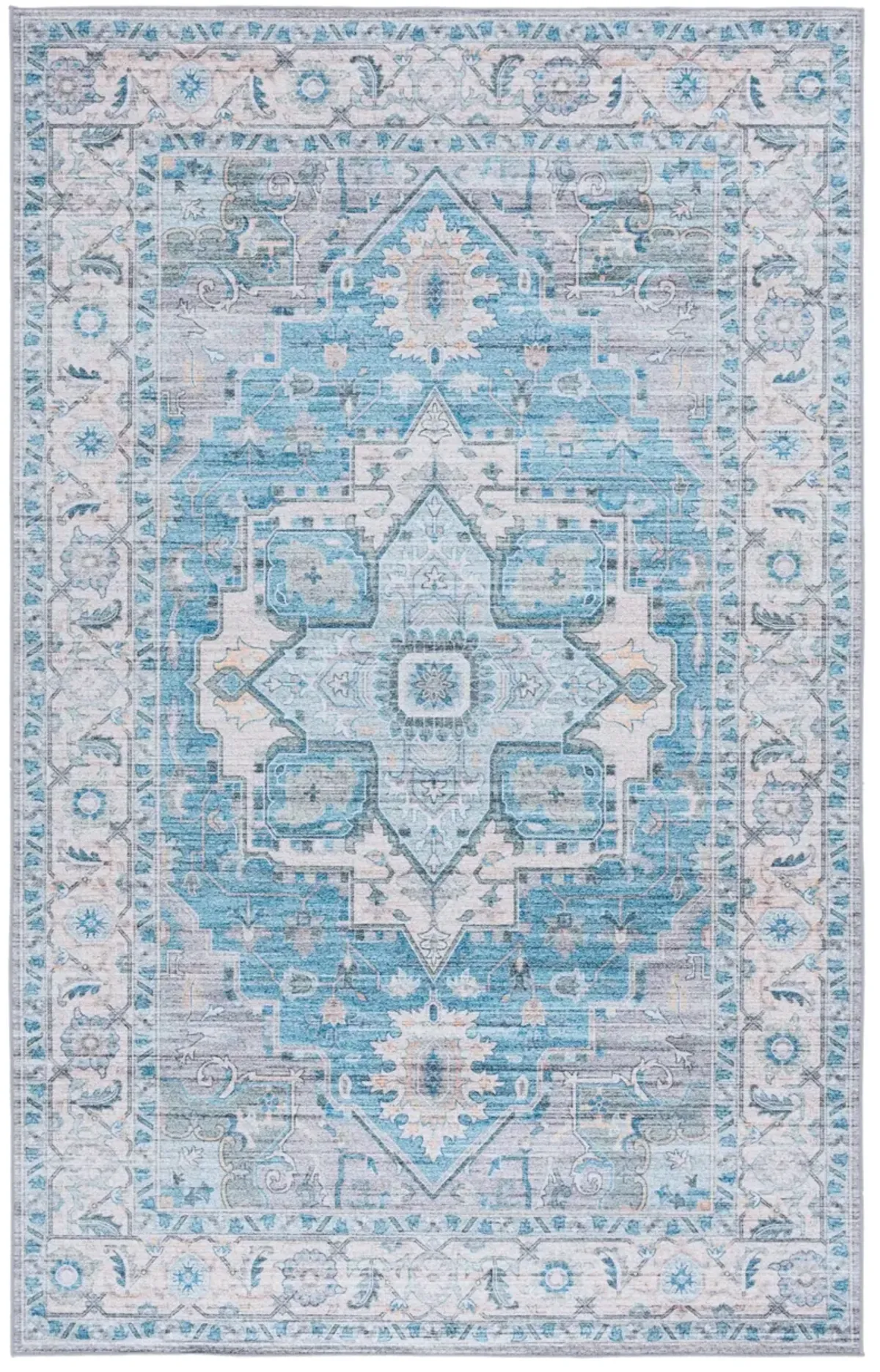 TUCSON 913 GREY  4' x 6' Small Rectangle Rug