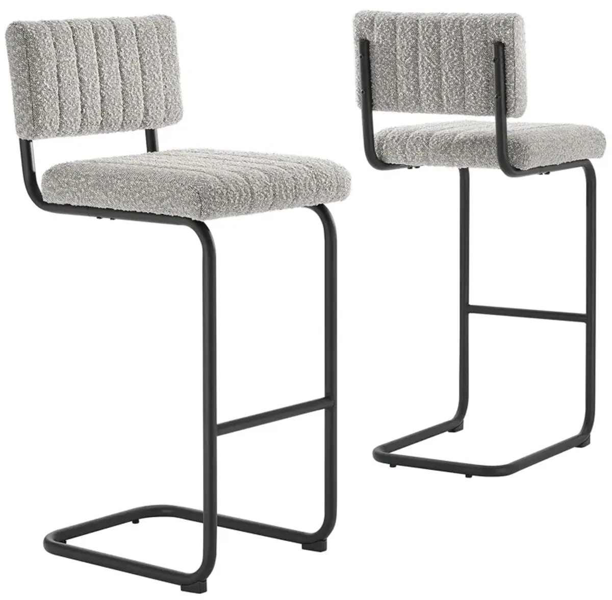 Parity Boucle Bar Stools - Set of 2