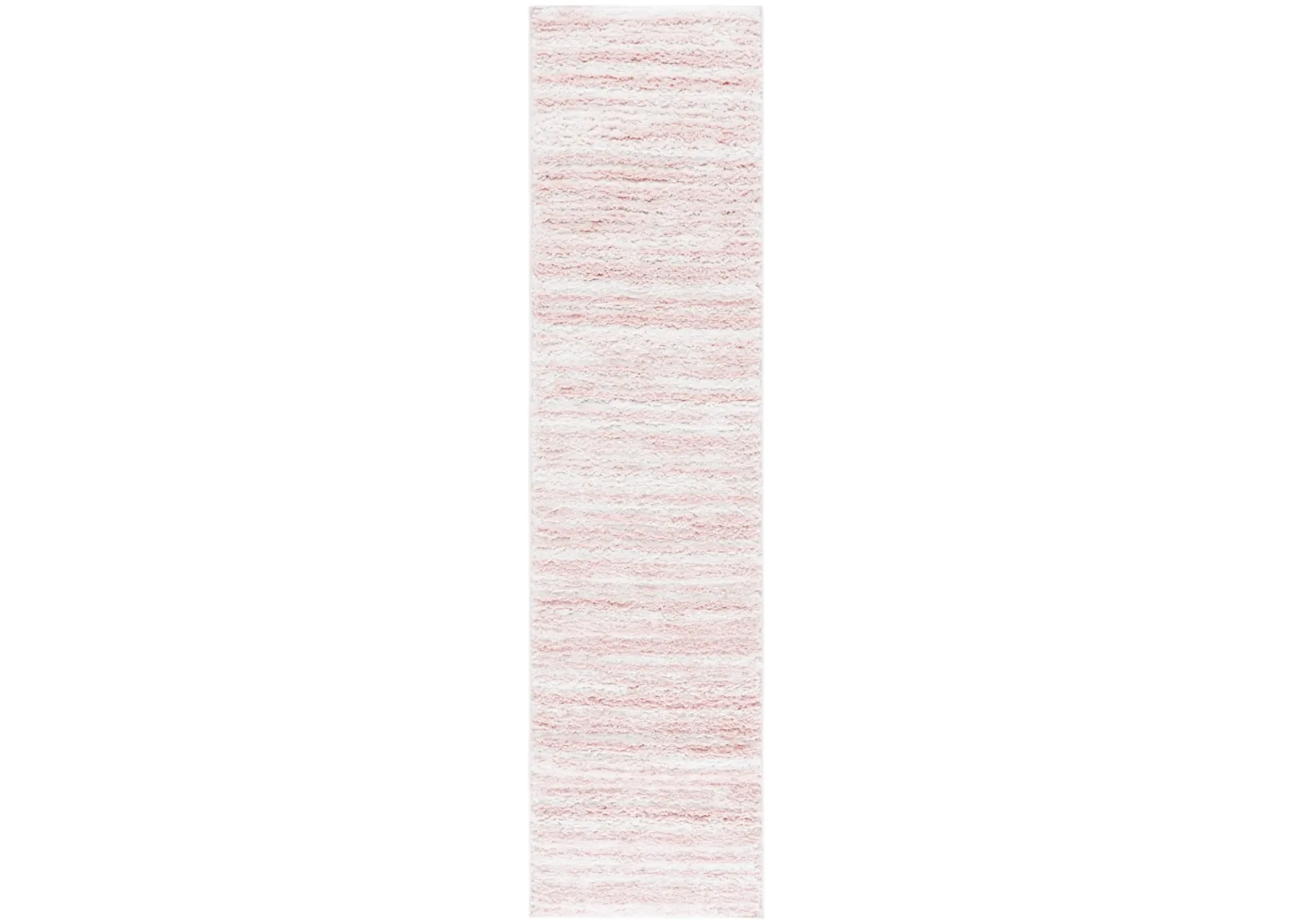 RUMI SHAG 110 PINK  2'-2' x 8' Runner Rug