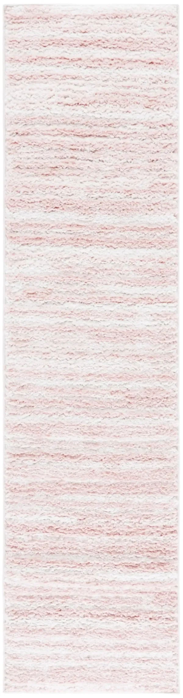 RUMI SHAG 110 PINK  2'-2' x 8' Runner Rug