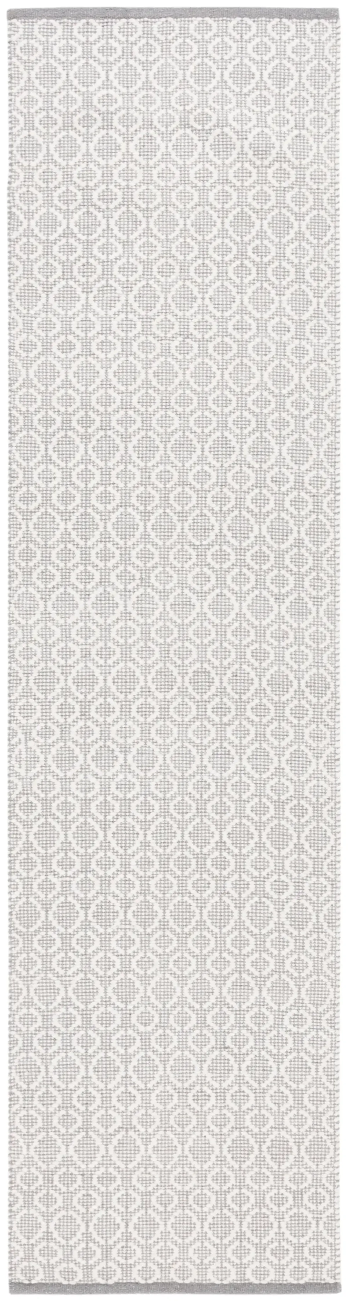 VERMONT 905 GREY  2'-3' x 9' Runner Rug