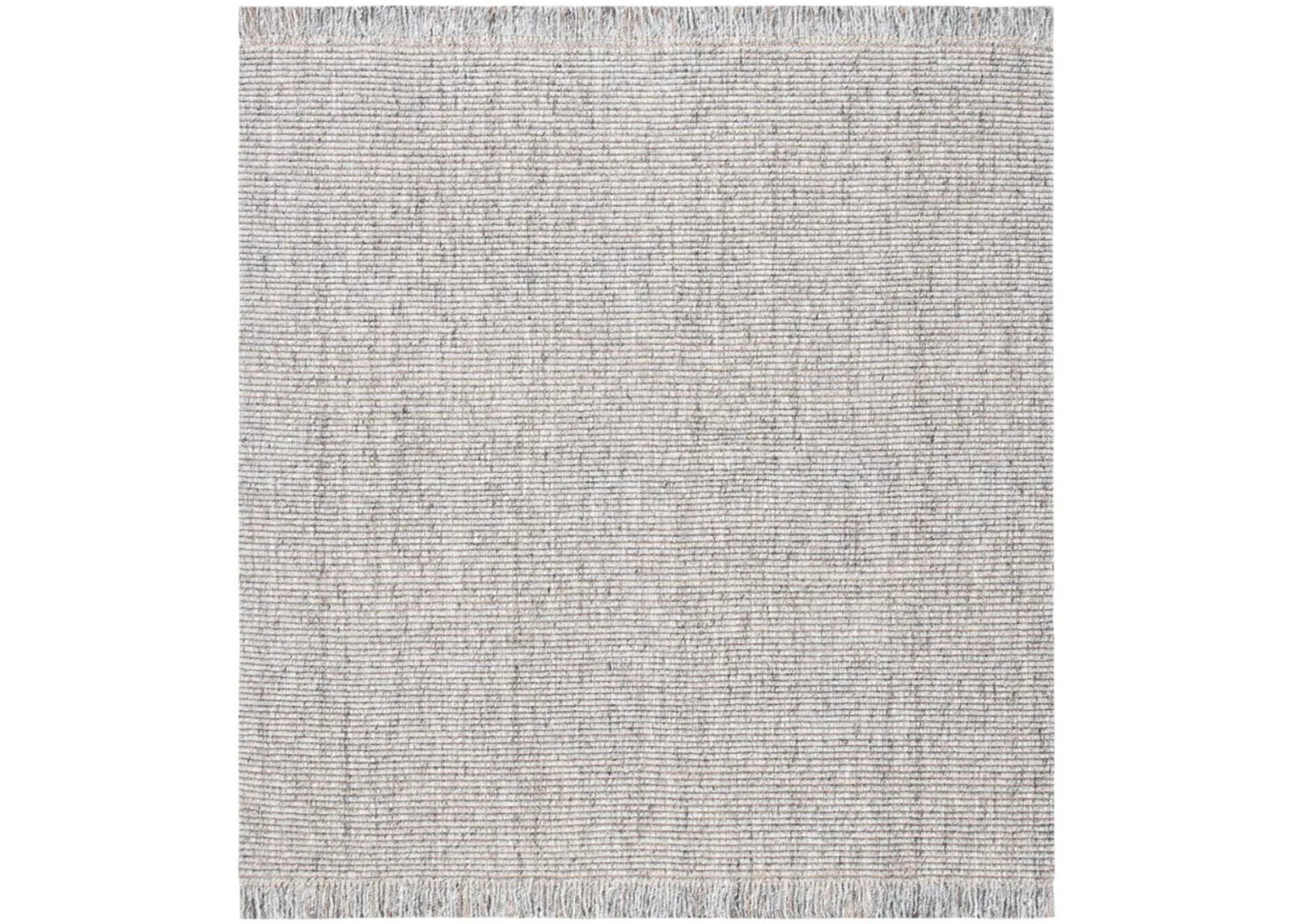 NATURAL FIBER 826 GREY  8' x 8' Square Square Rug