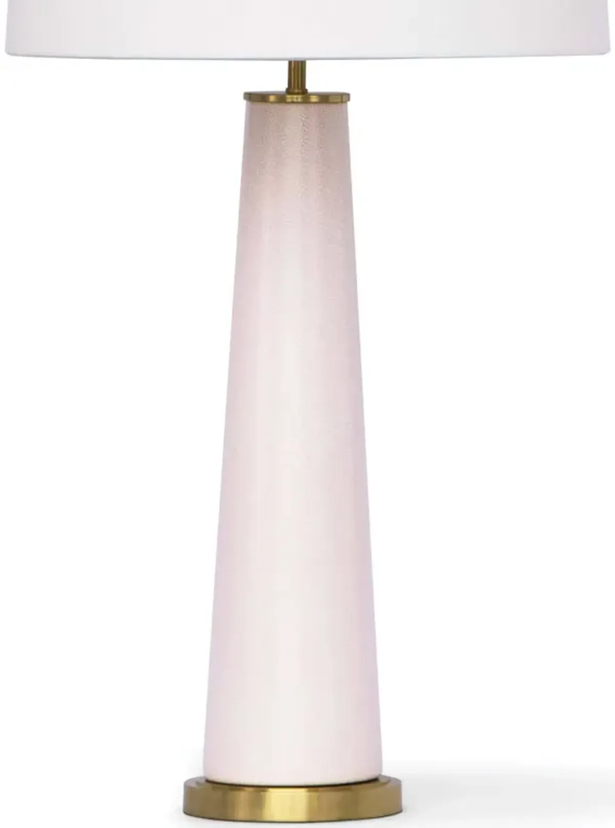 Audrey Ceramic Table Lamp (Blush)