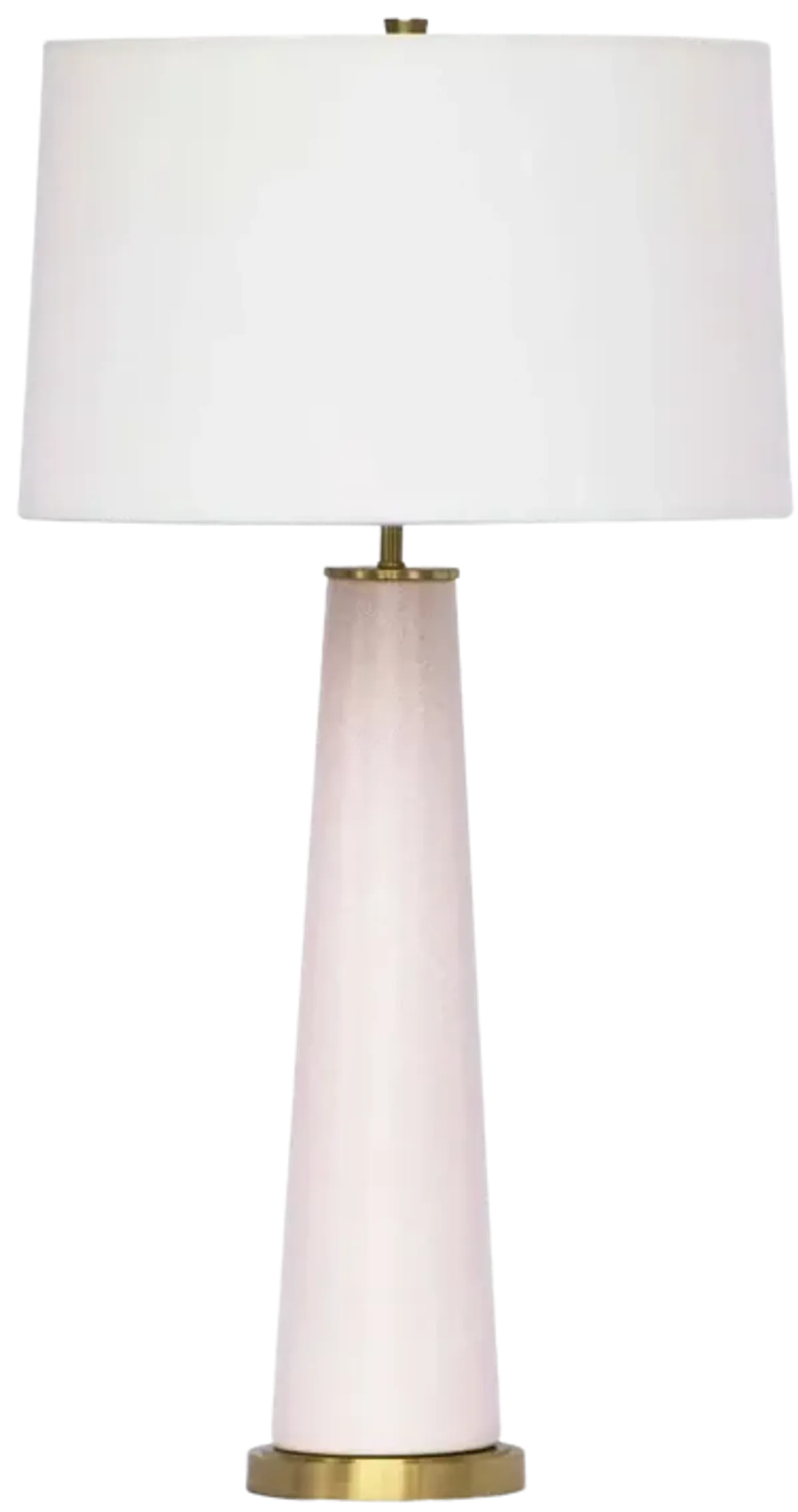 Audrey Ceramic Table Lamp (Blush)