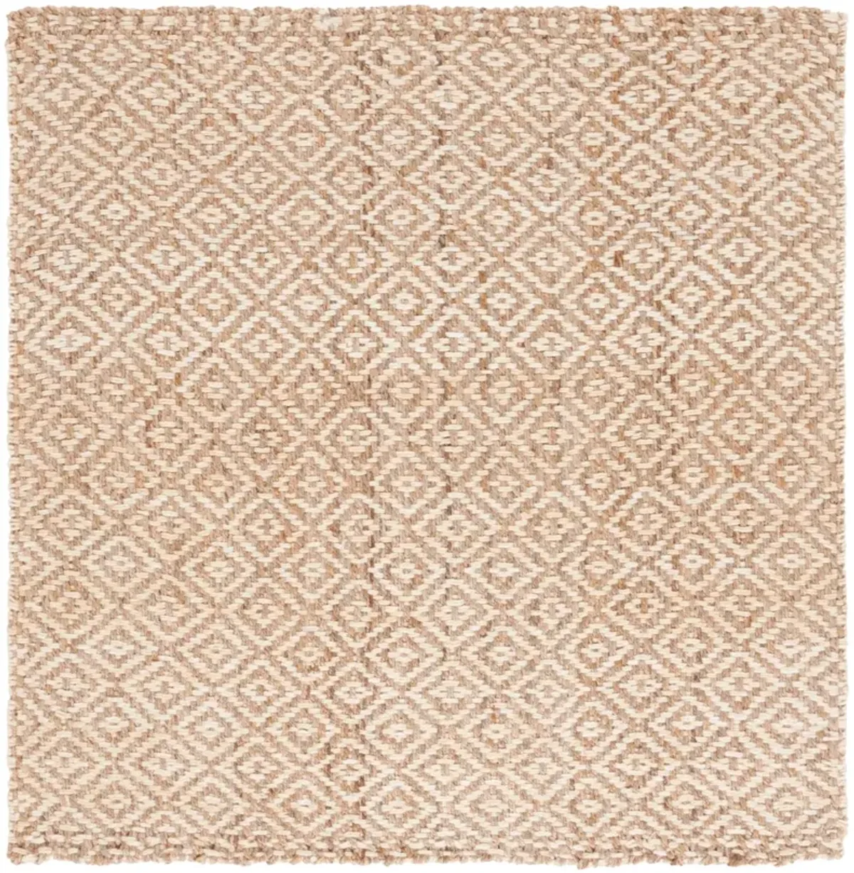 MSR NATURAL FIBER IVORY  6' x 6' Square Square Rug