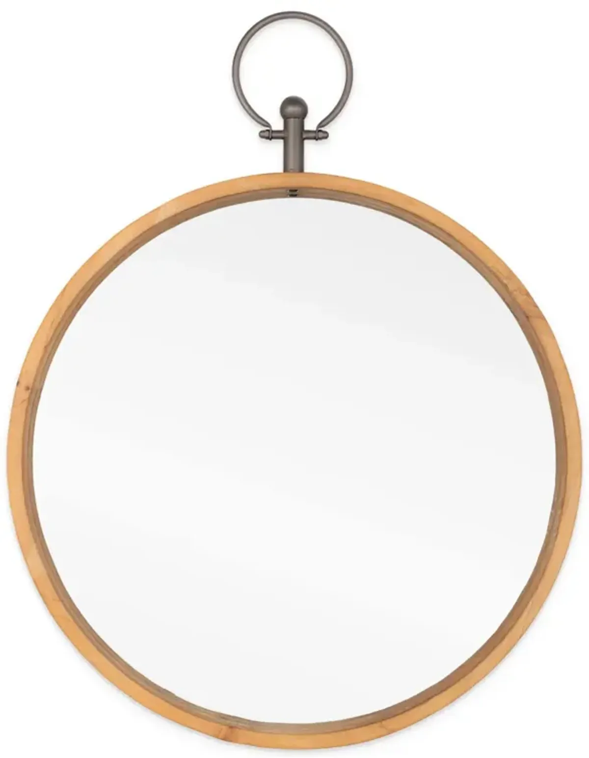 Harlow 24" Wood Wall Mirror