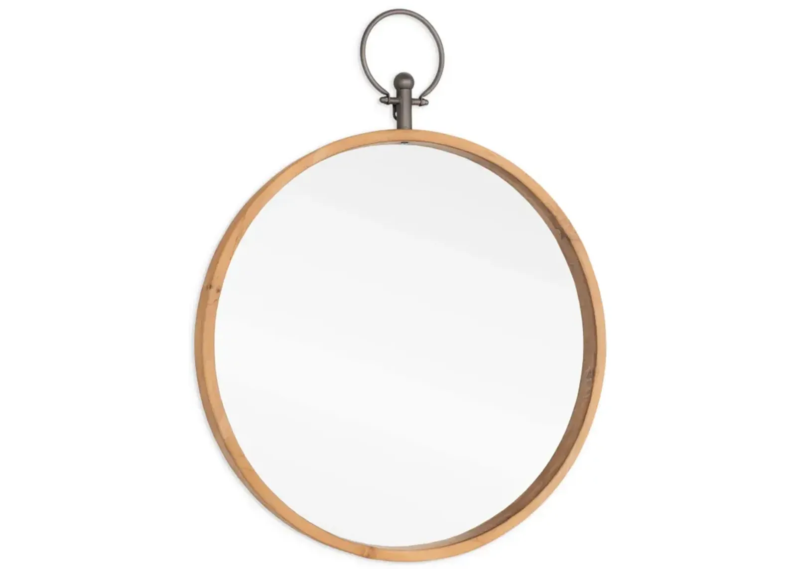 Harlow 24" Wood Wall Mirror