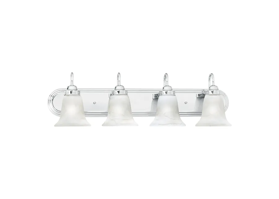 Homestead 30" Wide 4-Light Vanity Light - Chrome