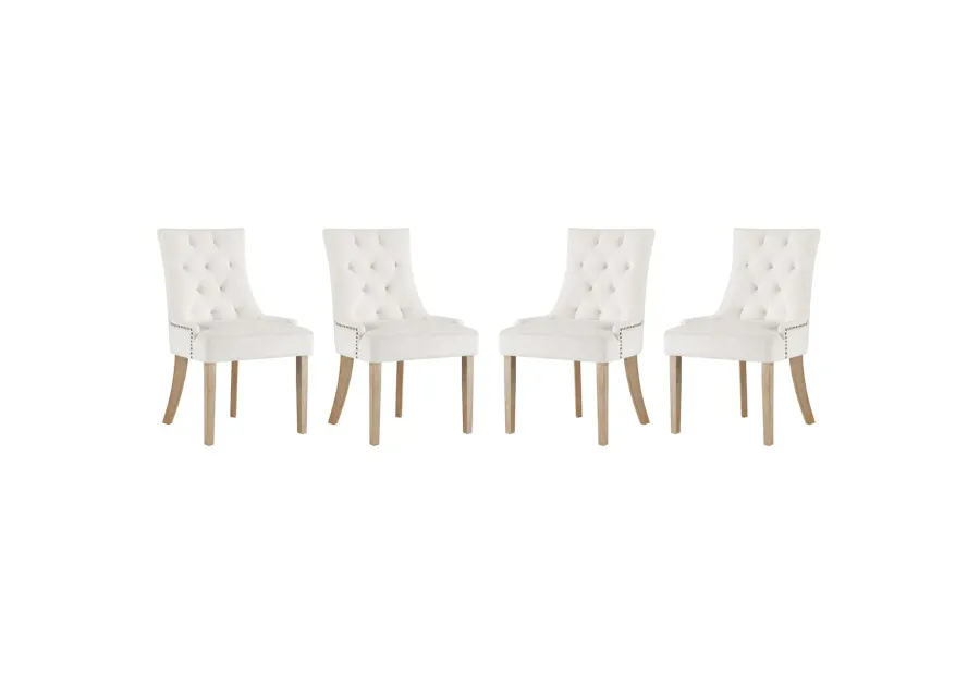 Pose Dining Chair Performance Velvet Set of 4