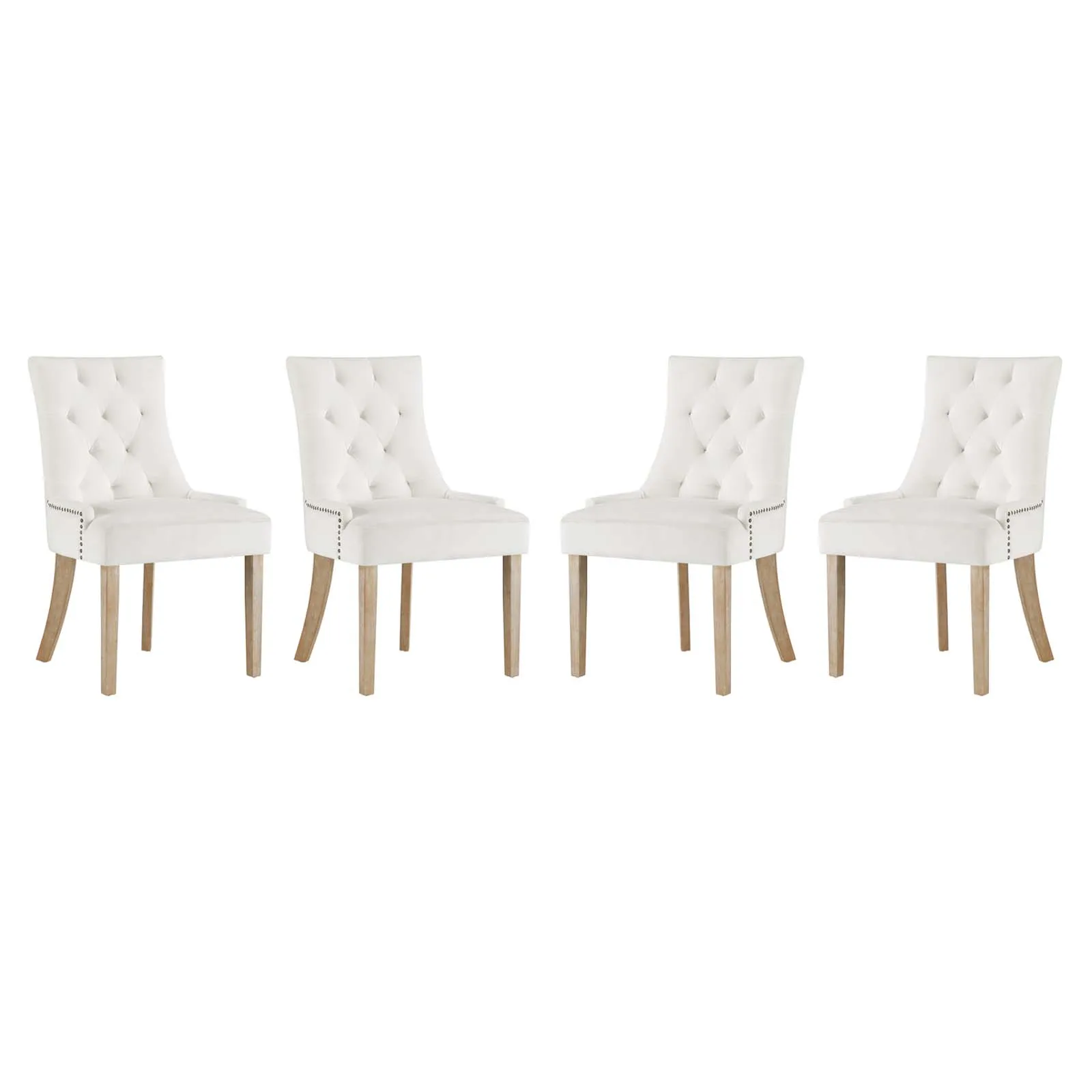 Pose Dining Chair Performance Velvet Set of 4