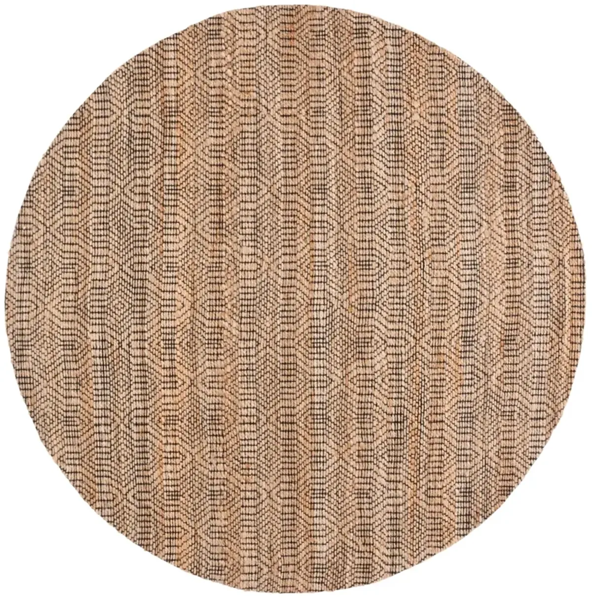 NATURAL FIBER 659 NATURAL  7' x 7' Round Round Rug