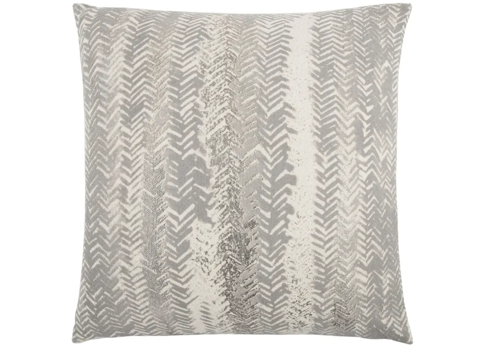 Chevron Medium Gray Pillow