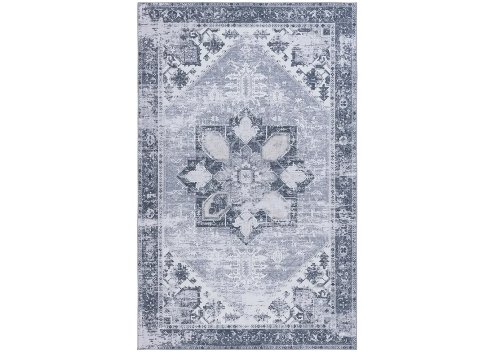 TUCSON 102 M/W S/R GREY 8' x 10' Large Rectangle Rug