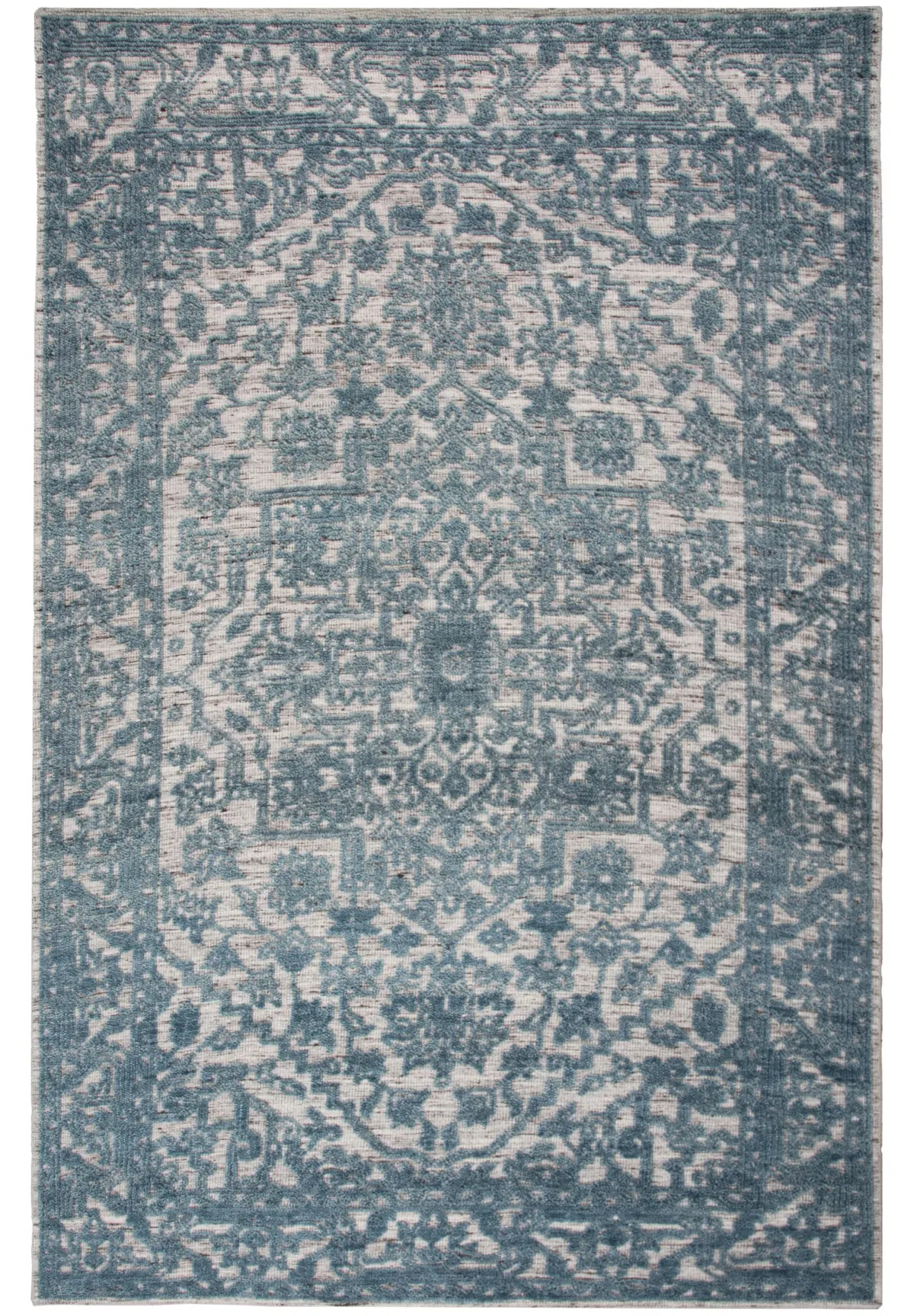 Hilton Hand knotted Cut pile 2' x 3'  Rug