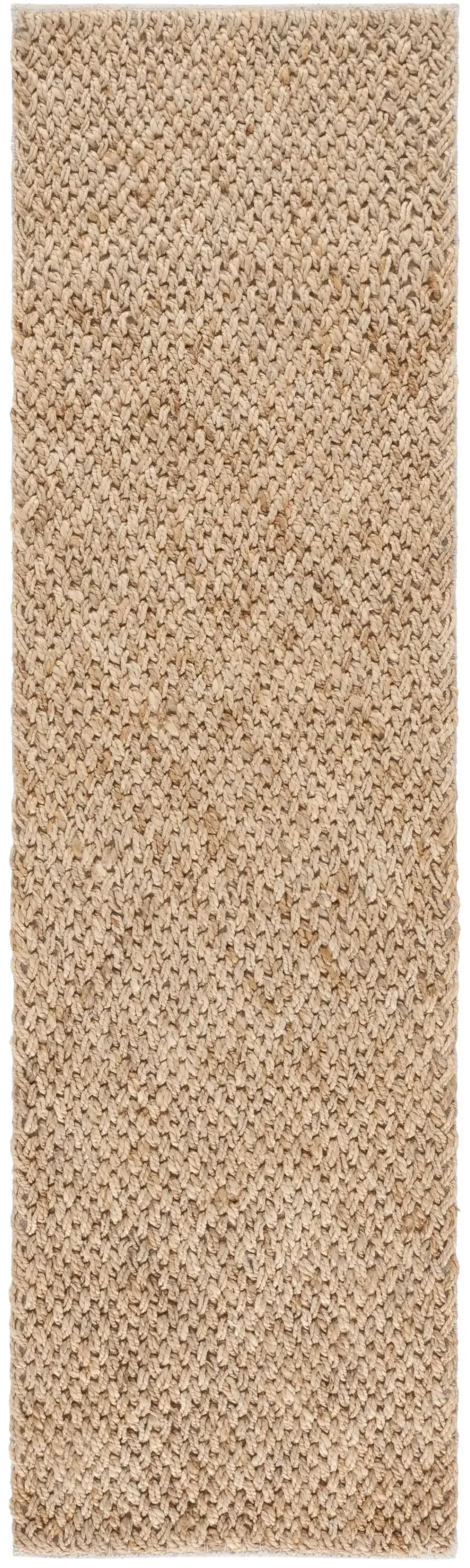 NATURAL FIBER 876 NATURAL 2'-3' x 8' Runner Rug