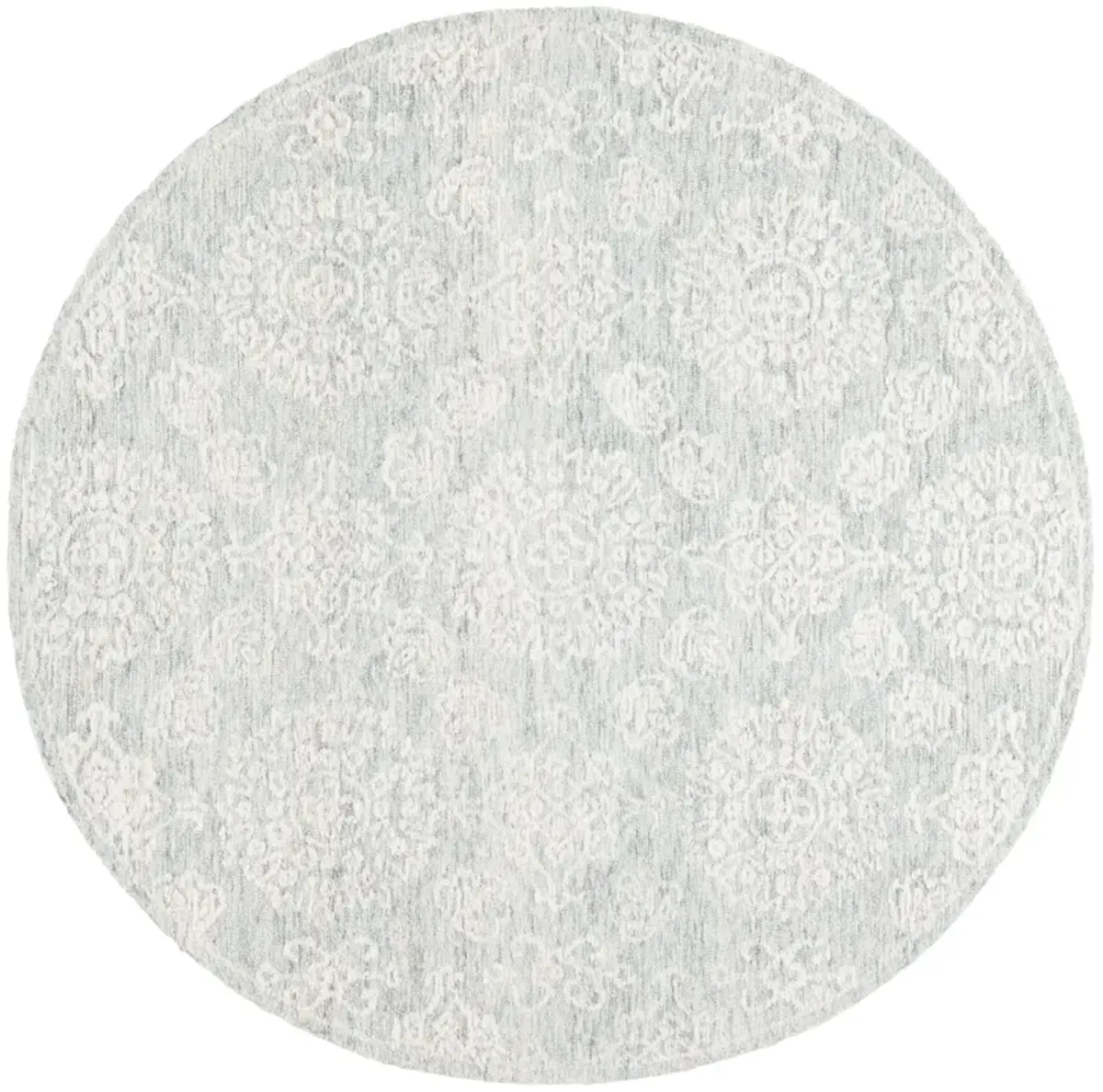 EBONY Hand Tufted 6' x 6' Round area rug