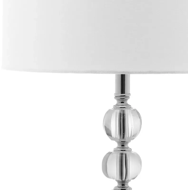 Victoria 25-Inch H Crystal Ball Lamp - Set of 2