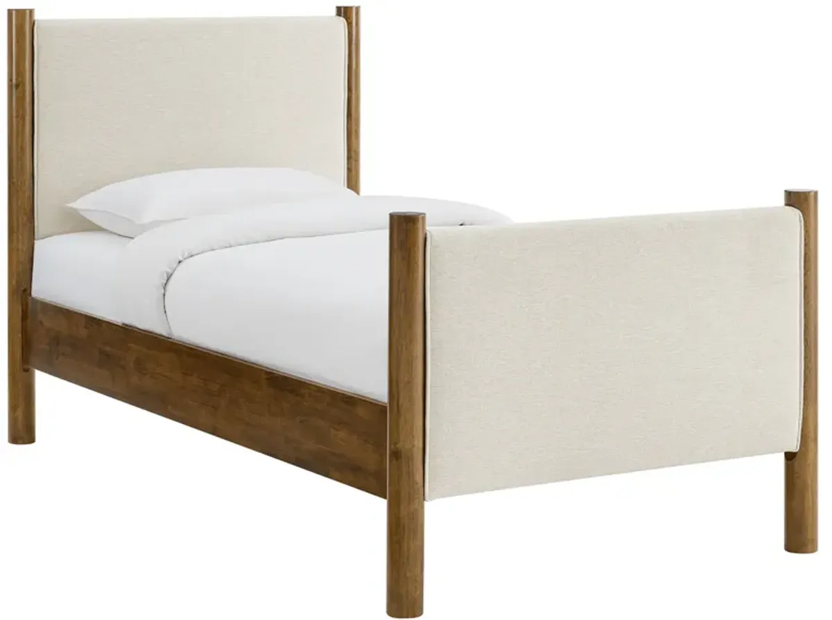 Maven Twin Size Fabric Upholstered Platform Bed by Modway
