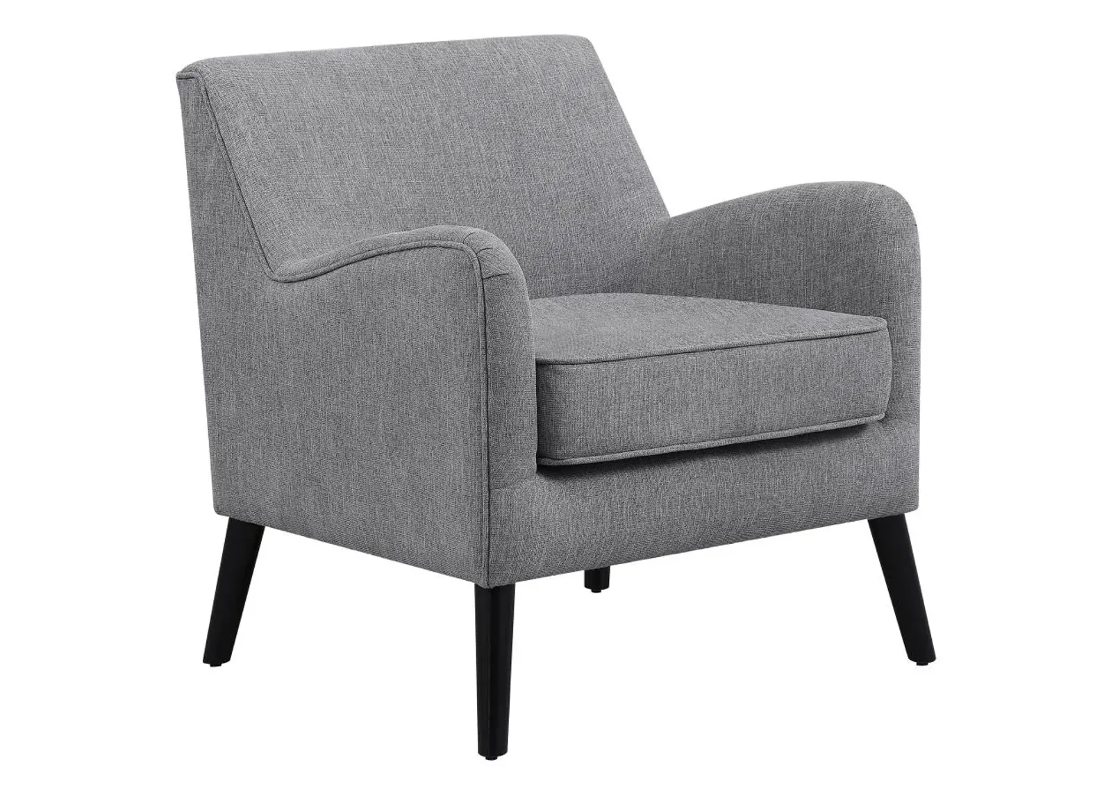 Charlie Upholstered Accent Chair with Reversible Seat Cushion