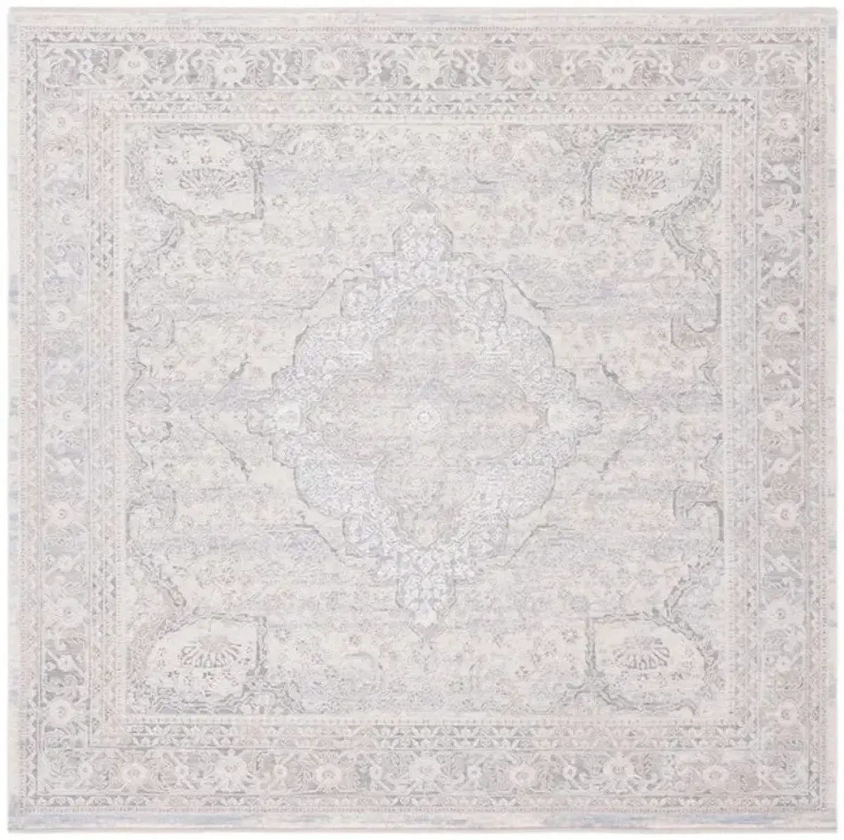 MARMARA 318 Blue  6'-7' X 6'-7' Square Square Rug