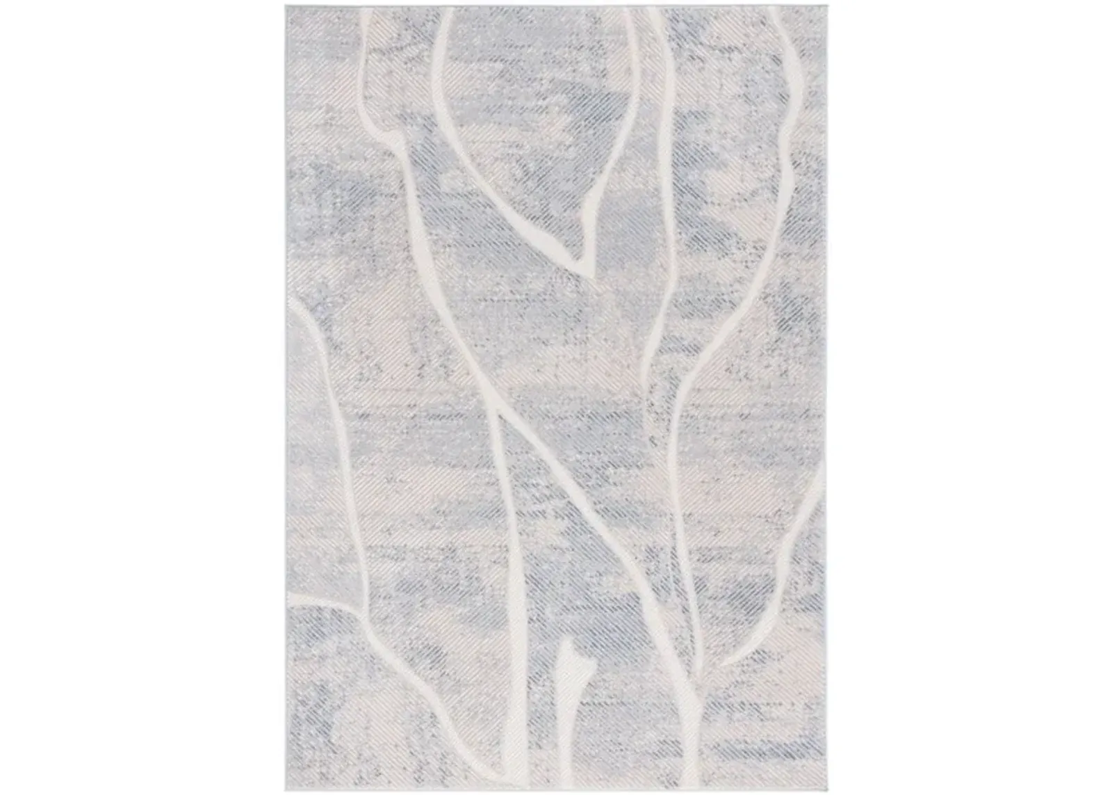 PRESTIGE 104 Blue 5'-3' X 7'-6' Medium Rectangle Rug