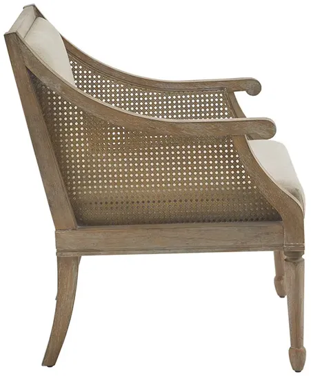 Martha Stewart Isla Natural Accent Armchair