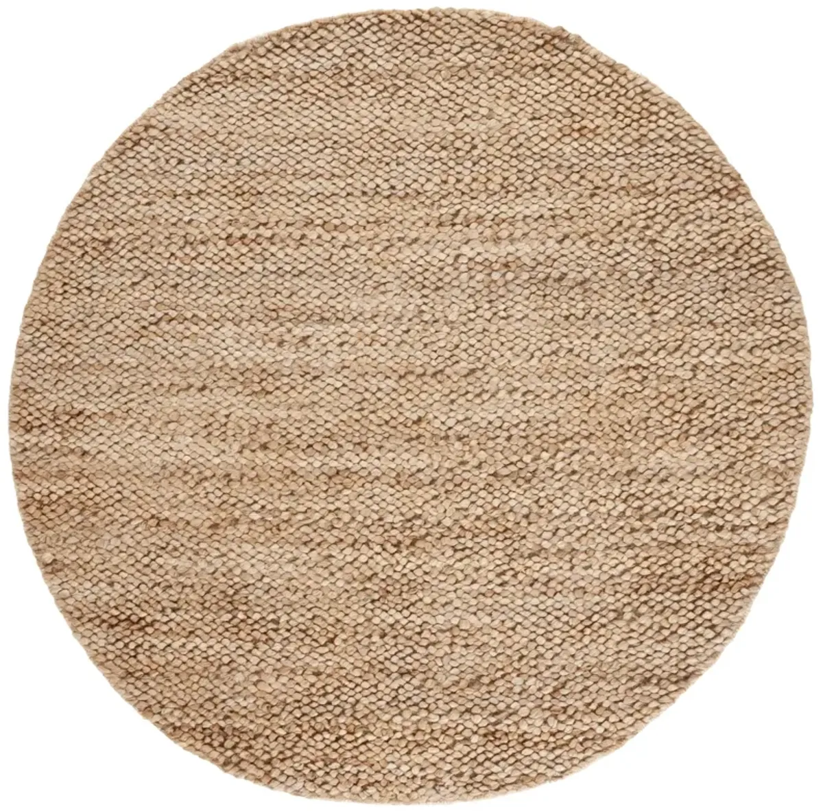 NATURAL FIBER 476 NATURAL 6' x 6' Round Round Rug