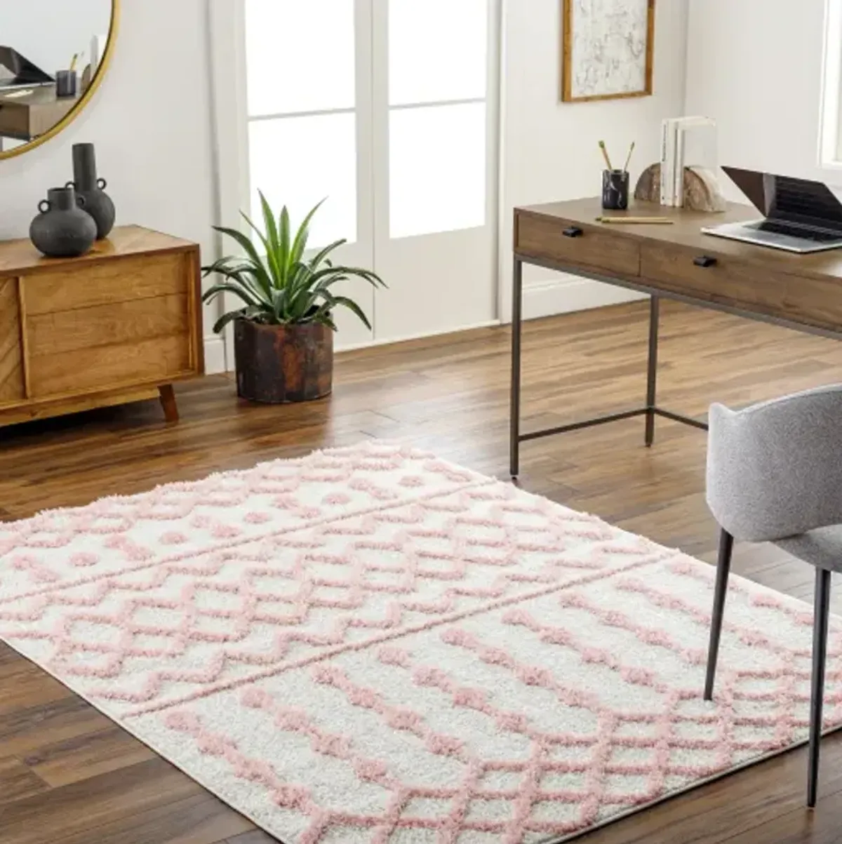 Rodos RDO-2344 7'10" x 10' Machine Woven Rug