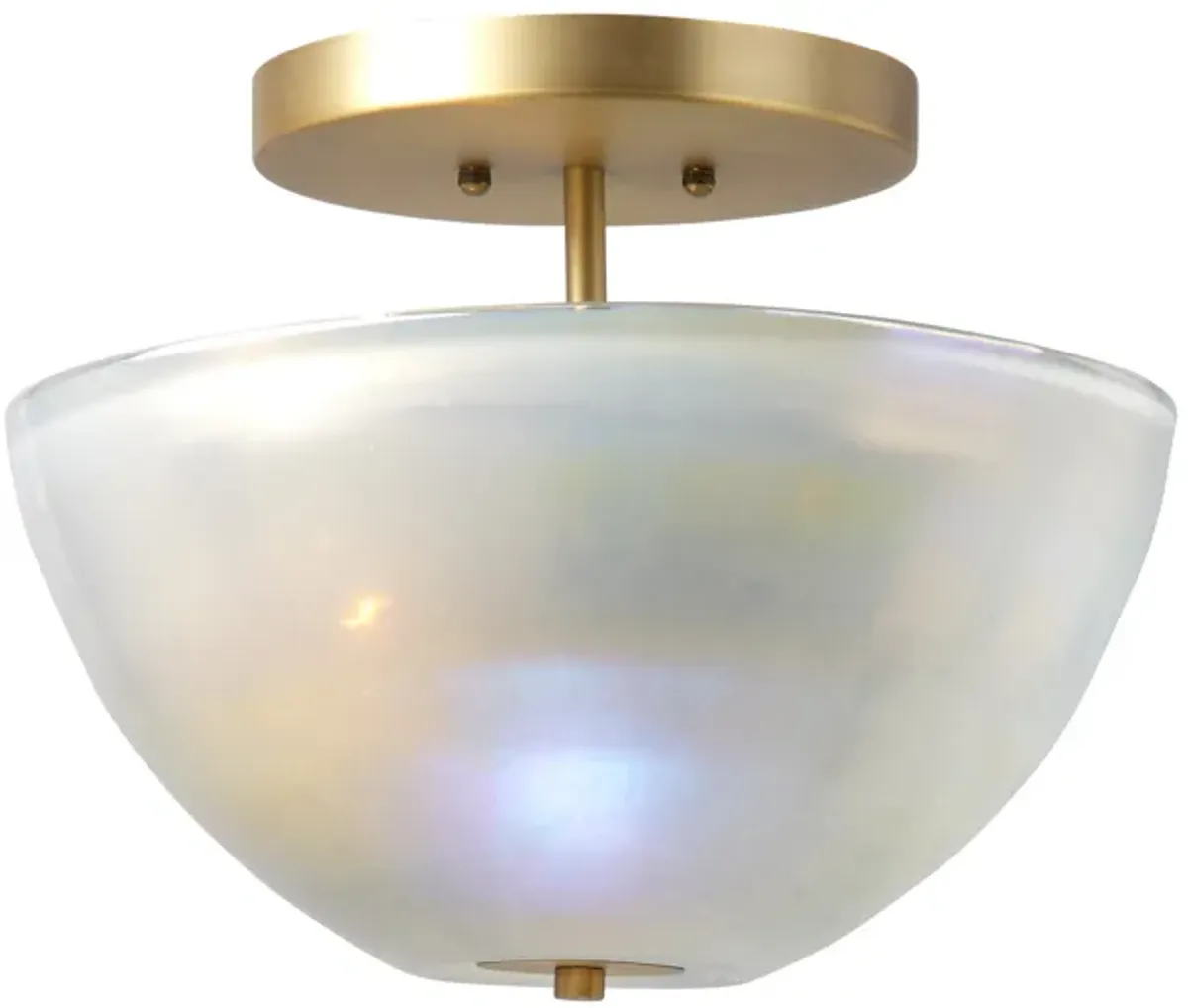 Vapor Bowl Semi-Flush Mount