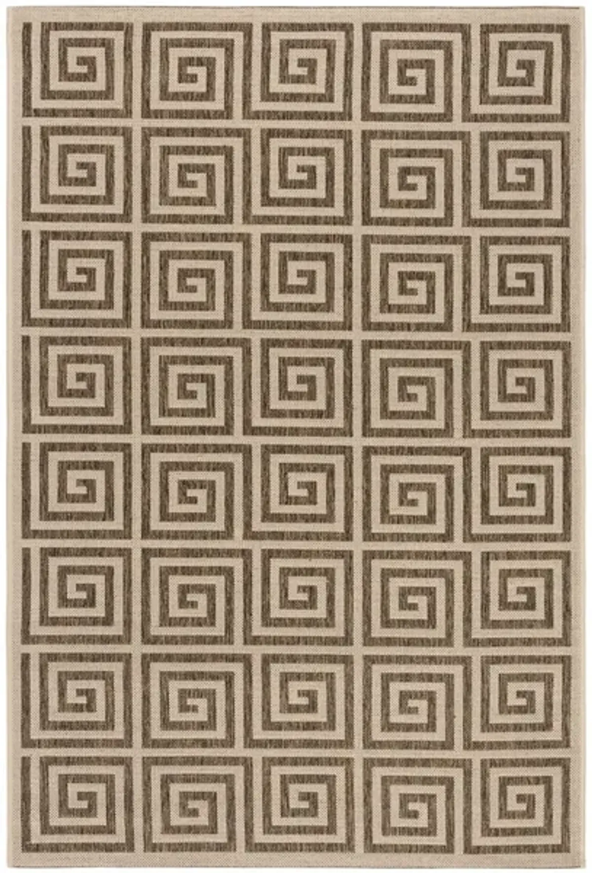 Safavieh BEACH HOUSE Collection BHS129D-5 Beige / Cream 5'-3" X 7'-6"